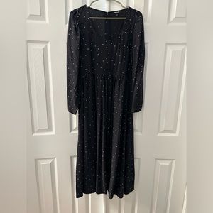 Madewell Star Print Midi Dress